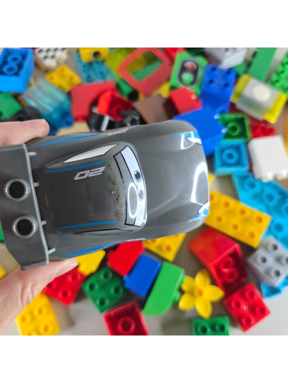 Lot of Lego Duplo with Car Pieces Traffic Legoland and More - Picture 9 of 14